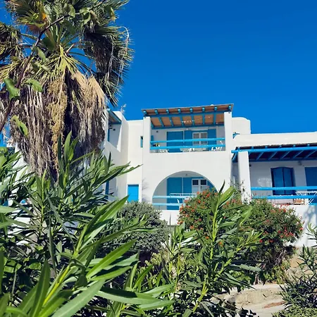 Stylish 2 Bd Escape With Patio At * Ornos (Mykonos)